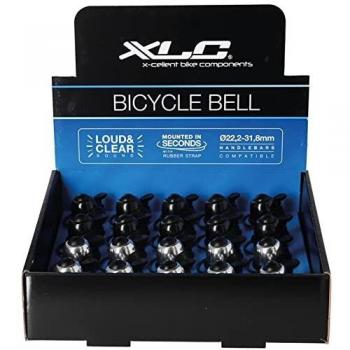 Xlc Dd-m07 Kit 20 Timbres 22.2-31.8mm Aluminio (10 Negro/10 Plata
