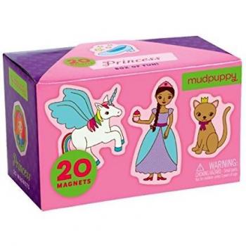 MudPuppy Caja de imanes: Princesa.