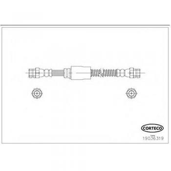 Corteco 19036319 Tubo flexible de frenos