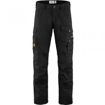 Pantalón largo Fjällräven Barents Pro negro - 52, tipo de producto: pantalones de montaña, características: fabricados en tejido G-1000 resistente al agua y al viento, refuerzos en las rodillas y