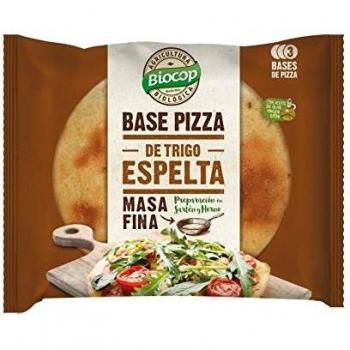 BASE PIZZA MASA FINA ESPELTA 390 GRS. BIOCOP