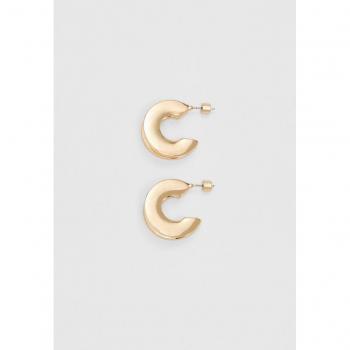 Stradivarius Gold Hoop Earrings OS