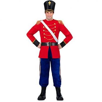 Disfraz Soldado De Juguete L (5 Piezas: Chaqueta, Cinturón, Sombrero, Pantalones y Cubrebotas)