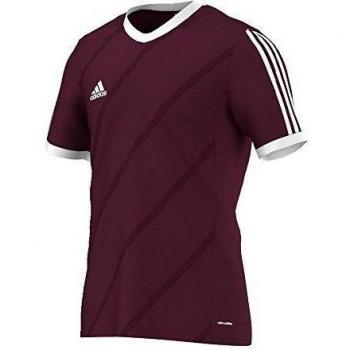 adidas Tabe 14 JSY - Camiseta para hombre, color rojo oscuro / blanco, talla 152