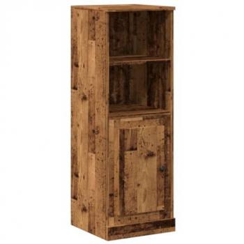 Aparador de madera de ingeniería roble artisian 36x35,5x103,5 cm Marrón