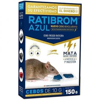 Ratibrom Azul Cebo Fresco - 150 grs