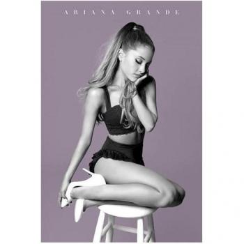 Póster de Pose de Ariana Grande Tamaño Único Negro