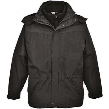 Aviemore Mens 3-in-1 Waterproof Jacket Black S