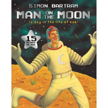 Bob Man On The Moon - Perfume para hombres, fragancia cítrica y amaderada, notas de bergamota, lavanda y sándalo, presentación en botella de 100 ml