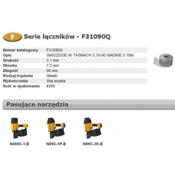 Bostitch Gwoździe F 3,10 x 90mm 4050szt. f31090q