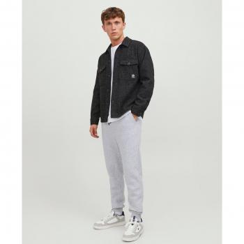 Jack & Jones Men's Regular Fit Joggers - Light Grey - L