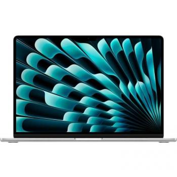 Apple MacBook Air (2024), 15,3, Chip M3, GPU de 10 núcleos, 8 GB RAM, 256GB SSD, Teclado Magic Keyboard Touch ID, macOS, Plata