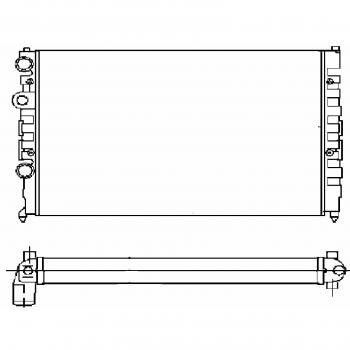 Hella  8MK 376 715-174 radiador