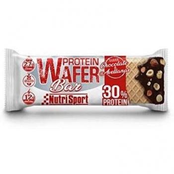 Nutrisport Protein Wafer Barritas Chocolate Con Avellana 15Ud 1 unidad 200 g