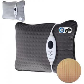 Almohadilla eléctrica corporal Arebos 44 x 33 cm, 100 W, 6 niveles de temperatura, con protección contra sobrecalentamiento y apagado automático