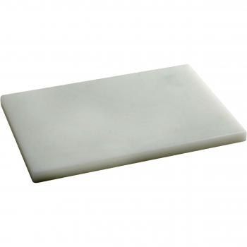 Metaltex - Tabla de cocina, Polietileno, Blanco, 29 x 20 x 1,5 cm