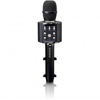 Lenco BMC-090 Micrófono para Karaoke Negro