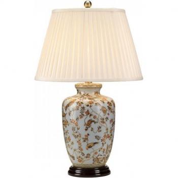 Lámpara de mesa Gold Birds 1 luz Dorado E27