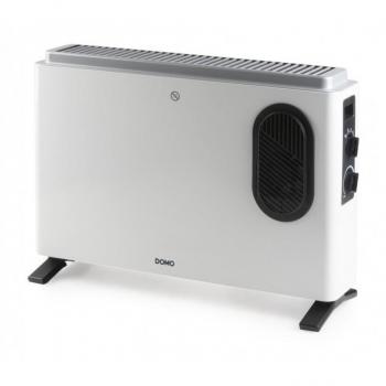 Radiador convector eléctrico con ventilador DOMO DO7351CH - 2000 W, color blanco