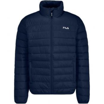 Fila Butzbach Lightweight Puffer Jacket for Men, Black Iris, XS
