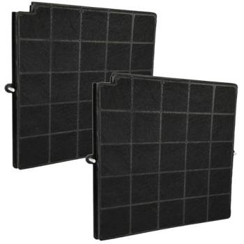 2x Filtro de Carbón Activado Compatible con Extractores Airforce CCVISI180003, CCVISI180005, CCVISI120002, CCVISI180006, CCVISW120003 - Vhbw