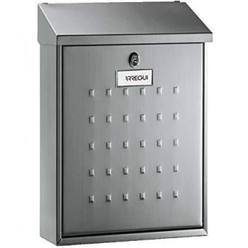 ARREGUI Premium E5607 Buzón de Correo de Acero Inoxidable, Tamaño M