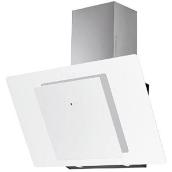 Campana decorativa de cristal Orbegozo blanca, 210W, clase eficiencia energética D, dimensiones 59,5 x 40,5 x 47 cm