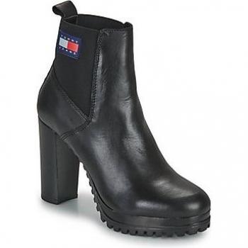 Botines Tommy Hilfiger Mujer modelo Heel Boot Negro 41