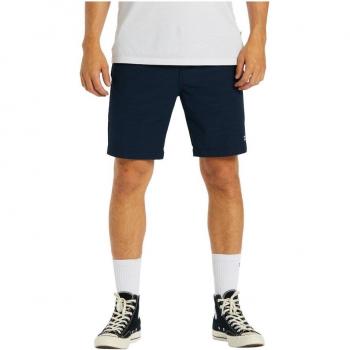Shorts de hombre Billabong Crossfire Solid 20', color negro, talla 38