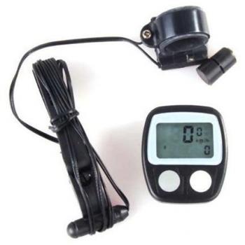 SODIAL(R) Mini Velocimetro/Cuentakilometro Digital Versatil para Bicicleta