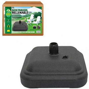 Base para Sombrilla Aktive 12 litros Plástico Negro 35 x 13 x 35 cm