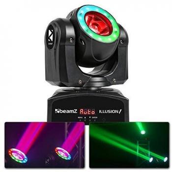 Cabeza Móvil LED Beam Illusion 1 con Anillo de LEDs
