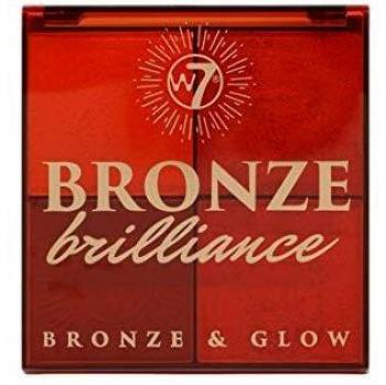 W7 Bronze Brilliance Bronze & Glow Palette - Medium/Dark