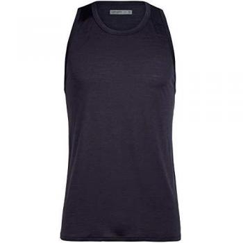 Icebreaker 130 Amplify - Camiseta sin mangas para hombre, color pantera, tamaño extra-large