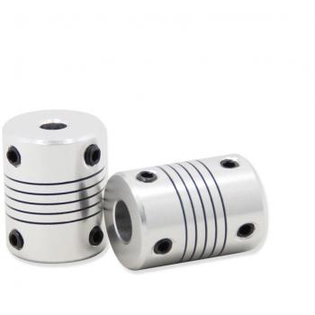 Redrex 2Pcs Acoplamientos Flexibles de Aluminio 5mm a 8mm NEMA 17 Acoplador de Eje Para RepRap 3D Impresora o Máquina CNC