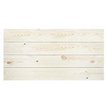Cabecero de Cama de Madera Maciza Flandes Hecho a Mano en España - Acabado Natural 140x80 cm