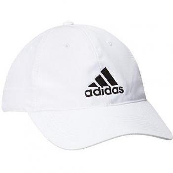 adidas Perf Cap Logo - Gorra unisex, color blanco / negro, talla OSFW