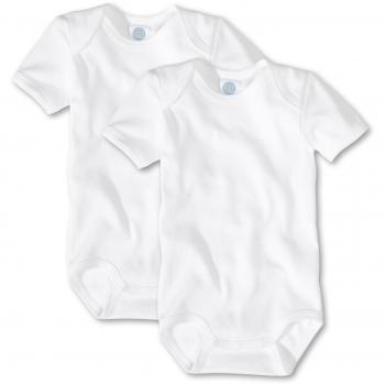 Body de bebé manga corta blanco - Pack de dos SANETTA