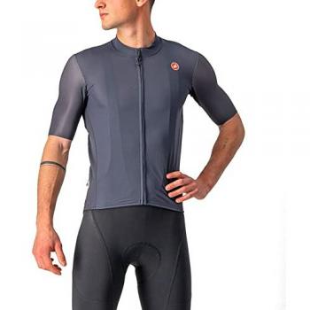 Maillot Castelli Endurance Elite Manga Corta Gris Oscuro XXL