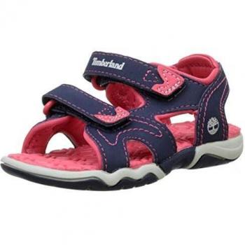 Timberland Adventure Seeker 2 Strap Navy Sandals with Velcro for Kids