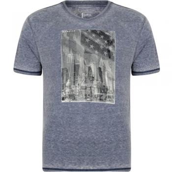 Dare2b DMT327-0D750-S Mens Snapshot Peacoat Marl T-Shirt - Size S
