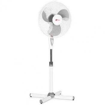 VENTILADOR TECNOLUX FS400 40cm DE DIAMETRO 3 VELOCIDADES OSCILANTE PIE REGULABLE EN ALTURA
