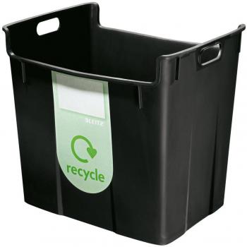 Papelera de reciclaje Leitz 40L color gris modelo 5209-00-85
