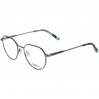 Pepe Jeans PJ1411 910 Armazones para Hombre Negros, Lentes Recetadas Para Hombre Negros, Gafas Recetadas para Hombre Negras