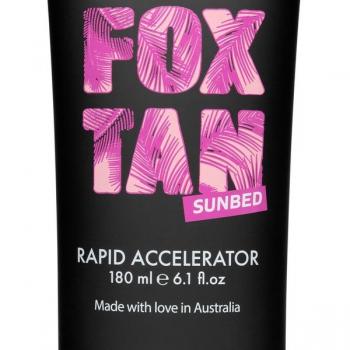 The Fox Tan Rapid Accelerator Sunbed Tanning Cream 180 ml