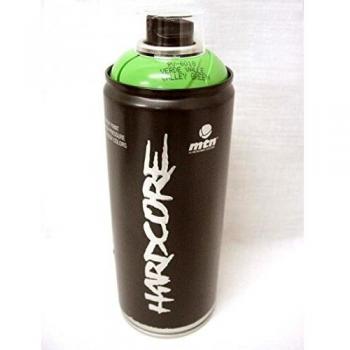 Spray de pintura verde valle Hardcore MTN 400ml - Alta presión