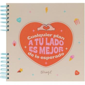 Álbum de fotos rasca-rasca - Cualquier plan a tu lado es mejor de lo esperado