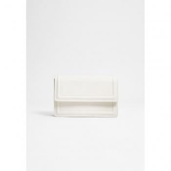Stradivarius Ecru Combined Contrast Crossbody Bag OS