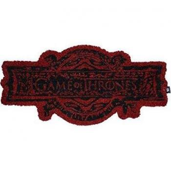 JUEGO DE TRONOS Felpudo Openning Logo Doormat Game of Thrones Official Merchandising Referencia DD Textiles del hogar Unisex Adulto, Multicolor