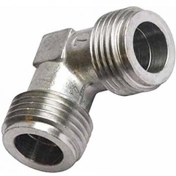 Conector acodado especial para gas 79x7782 compatible con Brandt, Fagor, Sauter, De Dietrich, Sangiorgio, Thomson y Samet